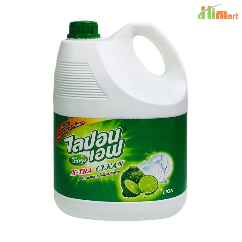 Nuoc rua chen Lipon 3600ml-Xanh La Nuoc rua chen Lipon 3600ml-Xanh La